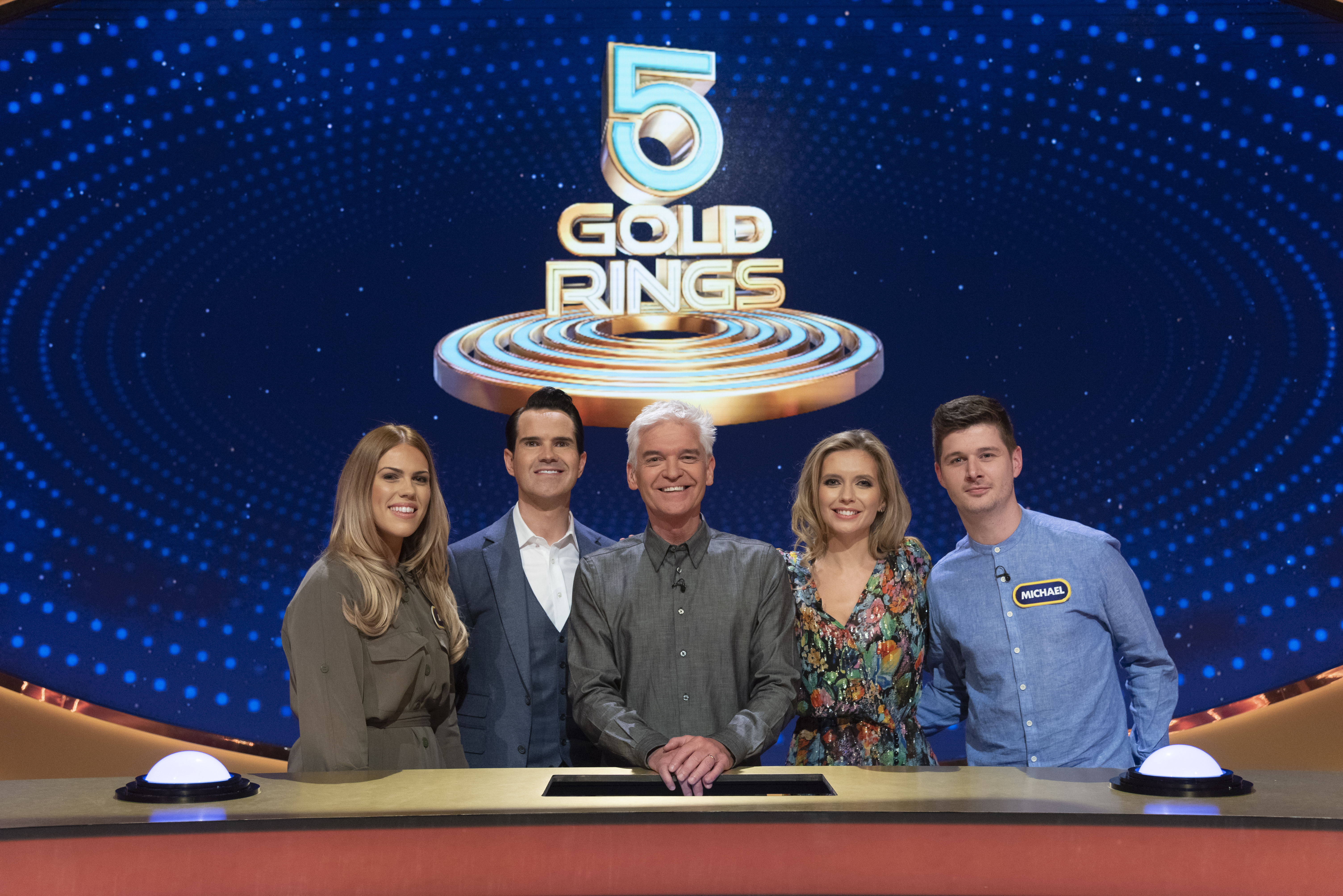 Series 3 of 5 Gold Rings starts this Sunday with a celebrity special